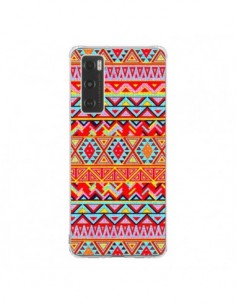 Coque Vivo Y70 India Style Pattern Bois Azteque -...