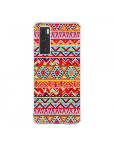 Coque Vivo Y70 India Style Pattern Bois Azteque - Maximilian San