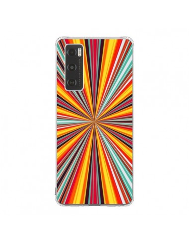 Coque Vivo Y70 Horizon Bandes Multicolores - Maximilian San