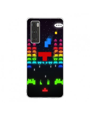 Coque Vivo Y70 Invatris Space Invaders Tetris Jeu - Maximilian San