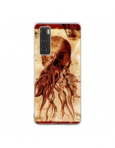 Coque Vivo Y70 Octopu Skull Poulpe Tête de Mort -...