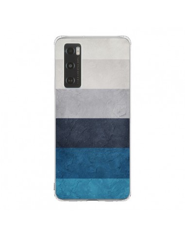 Coque Vivo Y70 Bandes Horizontales Greece Hues - Maximilian San