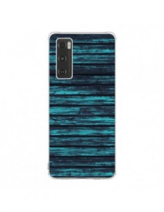 Coque Vivo Y70 Blue Moon Wood Bois - Maximilian San