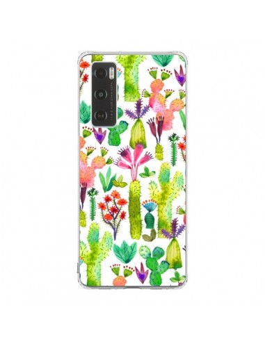 Coque Vivo Y70 Cacti Garden - Ninola Design