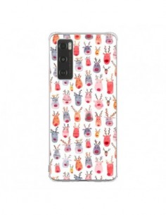 Coque Vivo Y70 Cute Winter Reindeers - Ninola Design