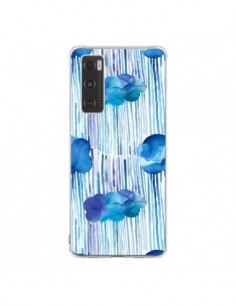 Coque Vivo Y70 Rain Stitches Neon - Ninola Design