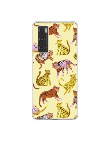 Coque Vivo Y70 Sweet Roses Blooms Mint Desert - Ninola Design