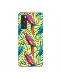 Coque Vivo Y70 Tropical Monstera Leaves Multicolored -...
