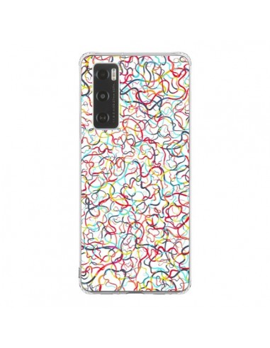 Coque Vivo Y70 Water Drawings White - Ninola Design