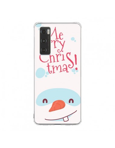 Coque Vivo Y70 Bonhomme de Neige Merry Christmas Noël - Nico