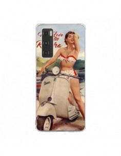 Coque Vivo Y70 Pin Up With Love From the Riviera Vespa...