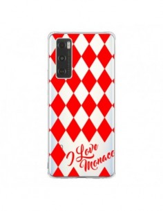 Coque Vivo Y70 I Love Monaco et Losange Rouge - Nico