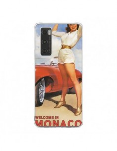 Coque Vivo Y70 Welcome to Monaco Vintage Pin Up - Nico