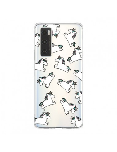 Coque Vivo Y70 Licorne Crinière Transparente - Nico