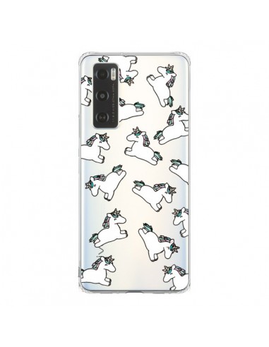 Coque Vivo Y70 Licorne Crinière Transparente - Nico