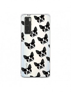 Coque Vivo Y70 Chiens Boston Terrier Transparente - Pet...