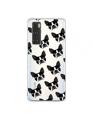 Coque Vivo Y70 Chiens Boston Terrier Transparente - Pet Friendly