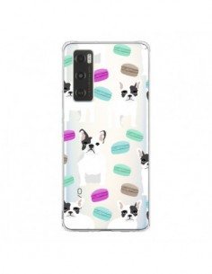 Coque Vivo Y70 Chiens Bulldog Français Macarons...