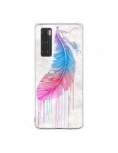 Coque Vivo Y70 Plume arc-en-ciel - Rachel Caldwell