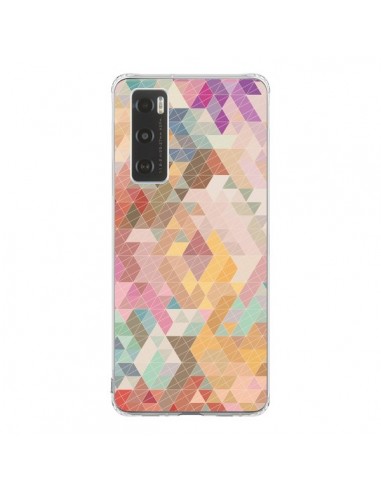 Coque Vivo Y70 Azteque Pattern Triangles - Rachel Caldwell