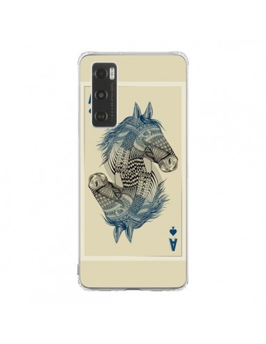 Coque Vivo Y70 Cheval Carte Jeu Horse As - Rachel Caldwell