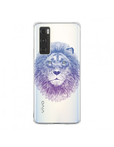 Coque Vivo Y70 Lion Animal Transparente - Rachel Caldwell