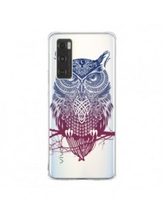 Coque Vivo Y70 Hibou Chouette Owl Transparente - Rachel...