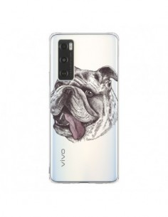 Coque Vivo Y70 Chien Bulldog Dog Transparente - Rachel...