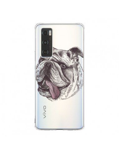 Coque Vivo Y70 Chien Bulldog Dog Transparente - Rachel Caldwell