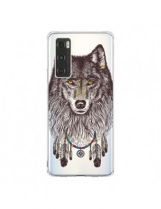 Coque Vivo Y70 Loup Wolf Attrape Reves Transparente -...
