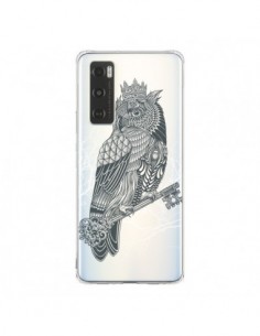 Coque Vivo Y70 Owl King Chouette Hibou Roi Transparente -...