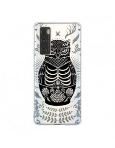 Coque Vivo Y70 Owl Chouette Hibou Squelette Transparente...