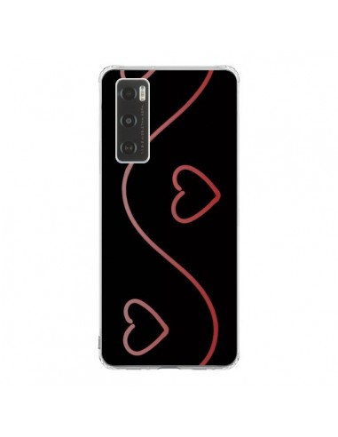 Coque Vivo Y70 Coeur Love Rouge - R Delean