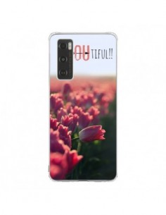 Coque Vivo Y70 Coque iPhone 6 et 6S Be you Tiful Tulipes...