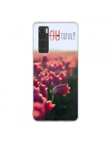 Coque Vivo Y70 Coque iPhone 6 et 6S Be you Tiful Tulipes - R Delean