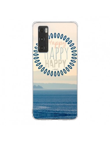 Coque Vivo Y70 Happy Day Mer Ocean Sable Plage Paysage - R Delean