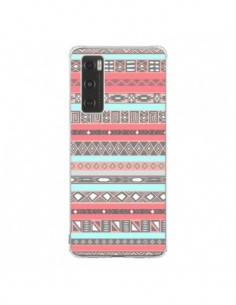 Coque Vivo Y70 Azteque Aztec Rose Pastel - Rex Lambo