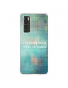 Coque Vivo Y70 The heart wants what it wants Coeur -...