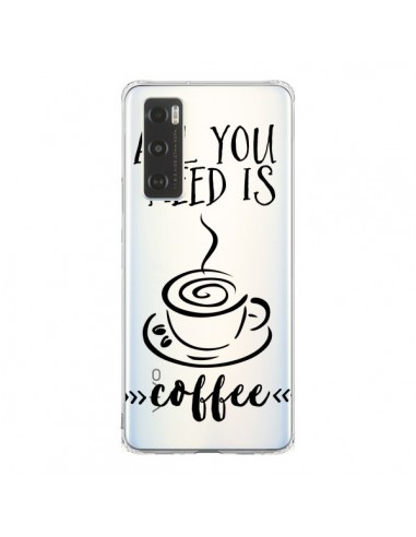 Coque Vivo Y70 All you need is coffee Transparente - Sylvia Cook