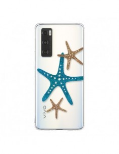 Coque Vivo Y70 Etoile de Mer Starfish Transparente -...