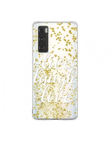 Coque Vivo Y70 Live, Laugh, Love, Vie, Ris, Aime Transparente - Sylvia Cook