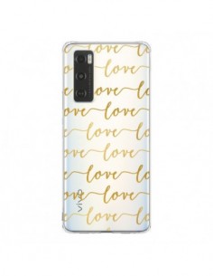 Coque Vivo Y70 Love Amour Repeating Transparente - Sylvia...