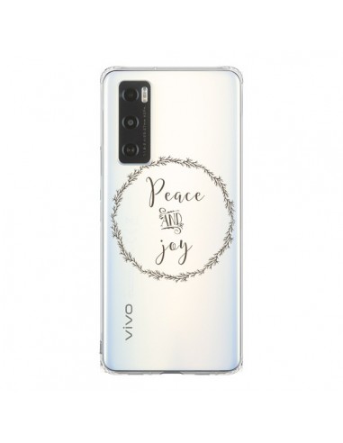 Coque Vivo Y70 Peace and Joy, Paix et Joie Transparente - Sylvia Cook