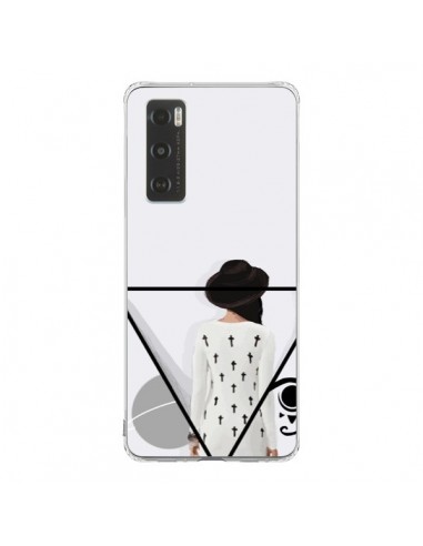 Coque Vivo Y70 Confusion Femme Oeil Triangle - Sara Eshak