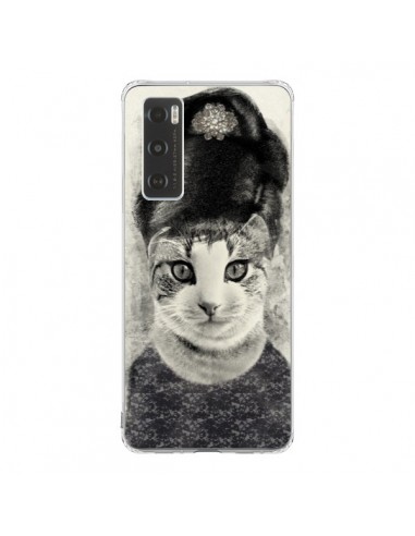 Coque Vivo Y70 Audrey Cat Chat - Tipsy Eyes