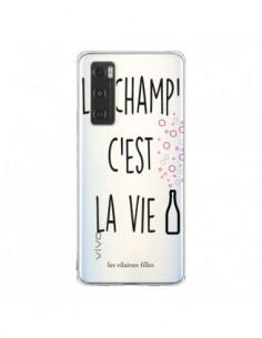Coque Vivo Y70 Le Champ, c'est la Vie Transparente - Les...