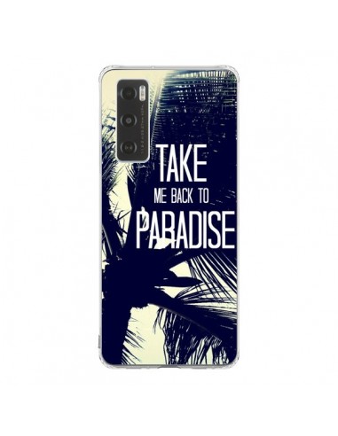 Coque Vivo Y70 Take me back to paradise USA Palmiers - Tara Yarte