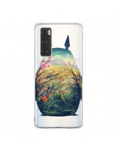 Coque Vivo Y70 Totoro Manga Comics Transparente - Victor...