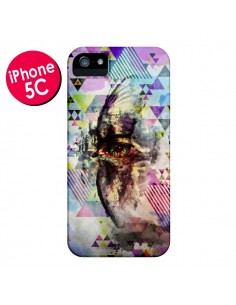 Coque Oeil Triangle Oiseau Cry Bird pour iPhone 5C - Maximilian San