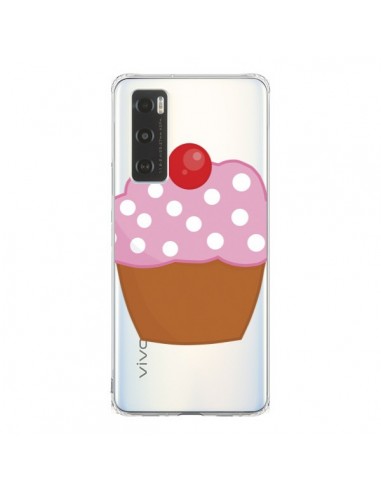 Coque Vivo Y70 Cupcake Cerise Transparente - Yohan B.